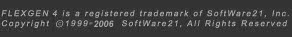 FlexGen4 is a registered trademark of Software 21